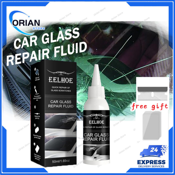 Glass Glue Clear Repair Glass Filler Fixing Liquid Kit For SUV DIY