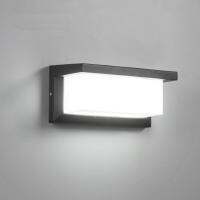 18W Outdoor Lighting Modern Wall Light LED Wall Sconce Square Metal Bulkhead Lights Exterior Waterproof Lighting Fixture