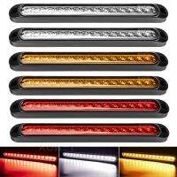 6Pcs 12V 24V LED Tail Light Strip Bar High Mount Brake Light DRL Stop Warning Light Truck SUV RV Camper Pickup Lorry Accessories