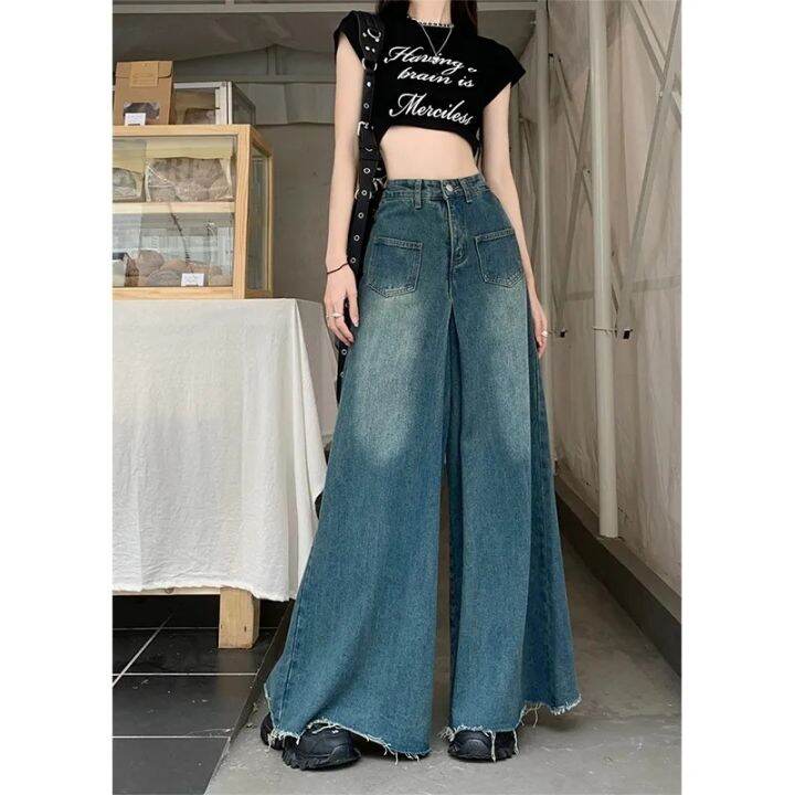 wide leg summer jeans