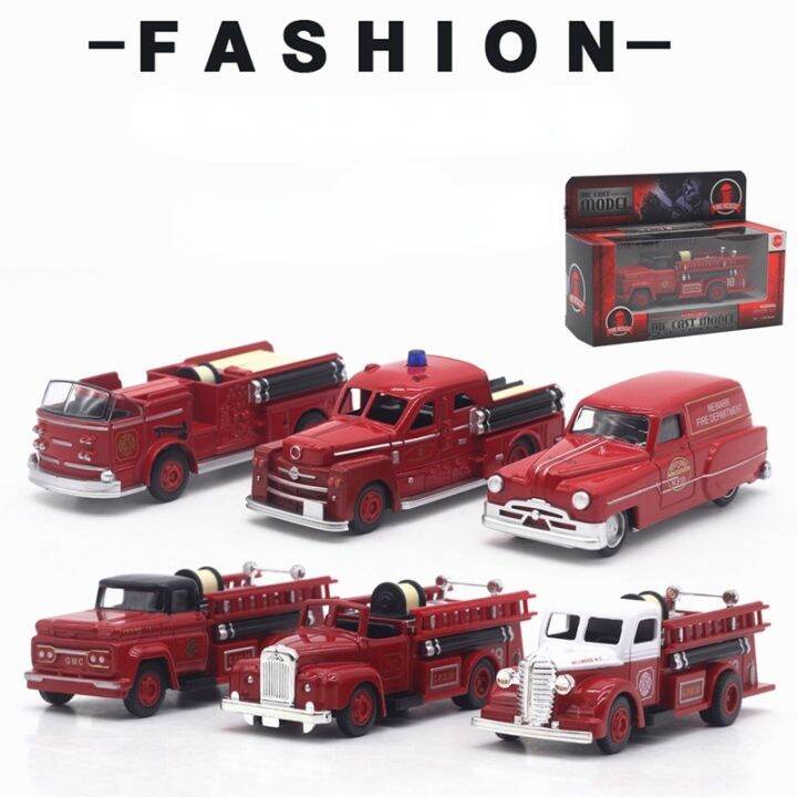 random-1pcs-of-6-models-1-43-alloy-retro-fire-truck-model-children-gift-toy-car-fidget-toys-kids-toys-boys-model-car-train