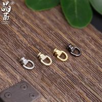 ﹉✎✙ Bag accessories reform thick flank hardware lug hanging ears to remove the screw ring buckle hook hook clasp punching parts