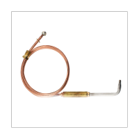 2023 Elbow 670mm Gas Stove Thermocouple Heater Part Universal Fireplace Replacement Kit Digital Temperature Controller