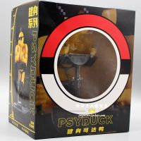 Pokemon Psyduck Figure Fitness Muscle Psyduck Pvc Anime Action Figure Model Doll Toys For Children Gift