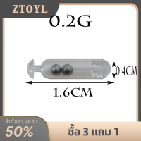 ZTOYL 20ชิ้นแท่งตกปลาพลาสติกเหยื่อล่อสำหรับหนอนตกปลาแบบนิ่มเชือกผูกเหยื่อทำ