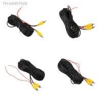 ✻ஐ  RCA Male to Male Car Reverse Rear View Parking Camera Video Extension Cable Cord with Trigger Detection Wire 5m 10m 15m