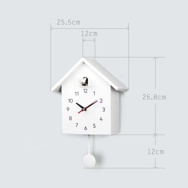 sharplace-cuckoo-นาฬิกาแขวนผนังโต๊ะสำนักงานของขวัญวันเกิดหอพักโต๊ะนาฬิกานกนกกาเหว่า