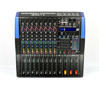 Powermix UUK TF-8D ขยายเสียง (8 ชาแนล ) รองรับ USB , SD CARD ,FM , EFFECT 98 DSP , Bluetooth&nbsp;&nbsp;