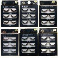 ┋✚ SHIDISHANGPIN 3 pairs 29 styles 3D Faux Mink Hair Soft False Eyelashes Fluffy Wispy Thick Lashes Handmade Lash Eye Makeup Tools