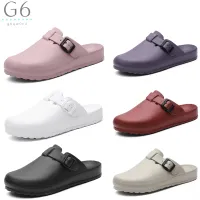 (Hot Sale)【ready stock】Hospital Laboratory Baotou Slippers Female Outer Wear Waterproof Non-Slip EVA Slippers Indoor Home Soft Bottom Cool Slippers Male Hot Sale SPA Beauty Salon Shoes