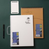 A4 Blank Sketchbook 60 Sheets 110g Thickened Painting Book Watercolor Gouache Paper Simple Color Lead Notebook Note Books Pads