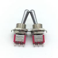 1ชิ้น T8013-Z1 12มม. ON-ON-ON-SPDT 3Pin 2ตำแหน่งบำรุงรักษาสวิตช์ปิดเปิดขนาดเล็กที่จับยาวมาก3A 250VAC/125VAC 5A