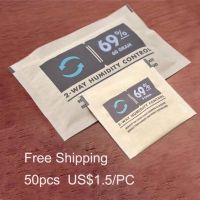 ▨┇ 10pcs 69 72 75 84 8g 60g 2 way Humidity Bag Professional Cigar Moisturizing Bag Moisturizing Packet preservation