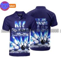 Bowling Love Sport Polo Shirt For Men&amp;women PL1120 (private chat free custom name&amp;logo)