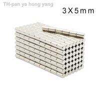 pan ya hong yang 100Pcs ขนาดเล็ก N35 รอบแม่เหล็ก 3x1 3x1.5 3x2 3x4 3x5 3x6mm Neodymium แม่เหล็กถาวร NdFeB Super แม่เหล็กที่มีประสิทธิภาพ