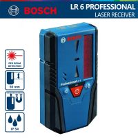 ตัวรับสัญญาณระดับเลเซอร์แบบมืออาชีพ LR6จาก Bosch เส้นสีแดงอุปกรณ์เสริมวัดระดับเลเซอร์เครื่องรับสัญญาณเลเซอร์สำหรับ GCL2-50/GLL3-80 50C/GLL5-50X 80C