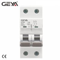 GEYA GYM9 2P MCB 6A-63A 400V C Curve Din Rail Mini Circuit Breaker 230V 6A-63A AC ประเภทจีน MCB โรงงาน-WIOJ SHOP