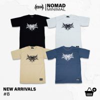 เสื้อยืดสกรีนนูน NOMAD MINIMAL #BM8