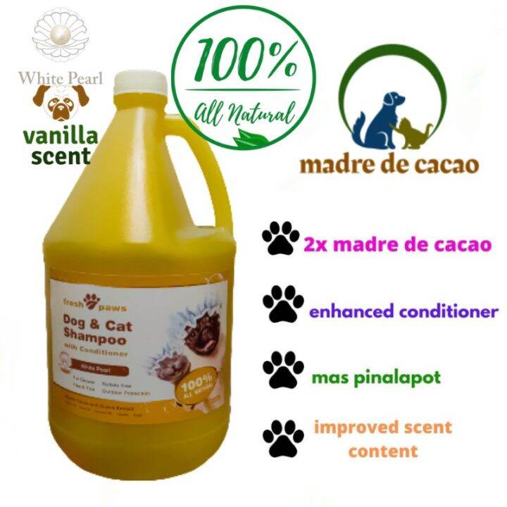 Dog Shampoo And Conditioner Madre De Cacao Anti Garapata For Tick And