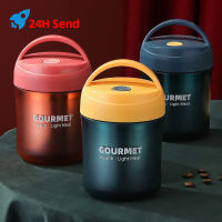 500ML Soup Cup Lunch Bento Stainless Steel Thermos Portable Food Container Thermal Cup Vacuum Flasks Tableware Sealed Kettle