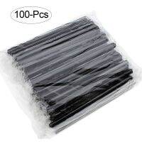 ✌♦❖ 100Pcs Transparent Disposable Straws Wide MilkTea Milkshake Plastic Drinking Straw for Wedding Party Supplies Bar Accessories