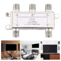 OSMAN 4 Way Satellite/Antenna/Cable TV Splitter ผู้จัดจำหน่าย5-2400M HzF Type