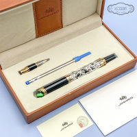 2 in 1 JINHAO Dragon 90 Luxury Fountain Pen + Rollerball Nib with Gift Set Box - ชุดกิ๊ฟเซ็ต ปากกาหมึกซึมจินห่าว ดราก้อน 90 ลายมังกร และ ชุดหัวปากกาโรลเลอร์บอลพร้อมไส้ปาก