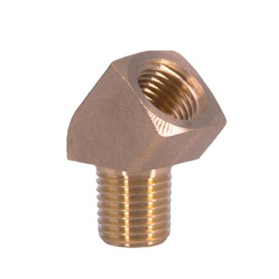 【YF】✢▧  1/4  NPT Female To Male 45 Degre Elbow Pipe Fitting Coupler Gas