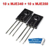 20pcs (10pcs MJE340 + 10pcs MJE350 ) TO-126 KSE340 KSE350 TO126 new original amplifier tube