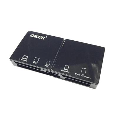 Oker super shop USB Card R/W C-3307 (สีดำ)