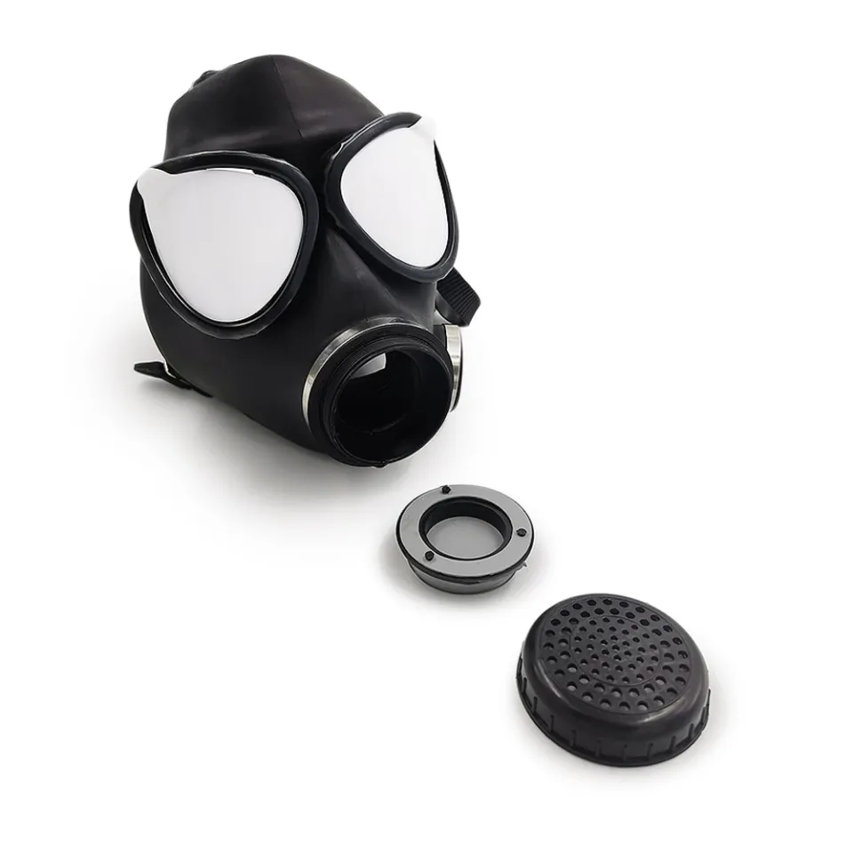 Mf14/87 Type Gas Mask Full Facs Chemical Respirator Natural Rubber Military  Filter Self-priming