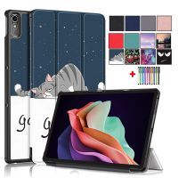 【YF】 Tri-Folding Smart Coque For Lenovo Tab P11 2nd Gen Case XiaoXin Pad Plus 2023 11.5  TB350FU TB350XC Cover Funda