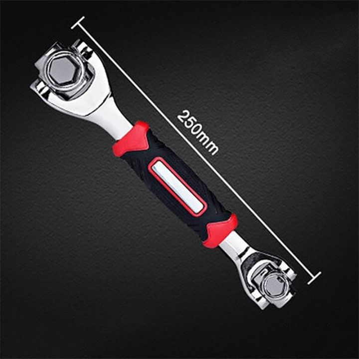 all-in-one-wrench-multifunctional-hand-tools-magnetic-socket-wrench-360-degree-rotating-head-household-auto-parts-repair-tools