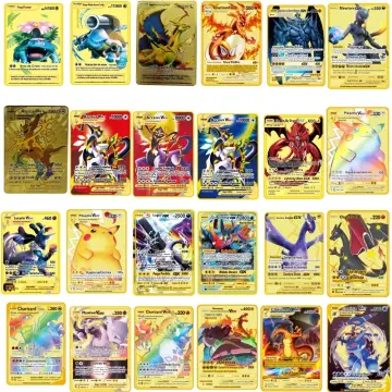18*13cm Anime Pokemon Card 12pcs English Big Cards Arceus Pikachu Charizard  Mewtwo Vstar Vmax Collection Toys Christmas Gift
