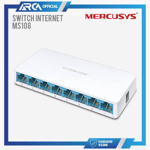 Switch Hub Mercusys MS108G Desktop Switch 8Port 10/100/1,000 Mbps