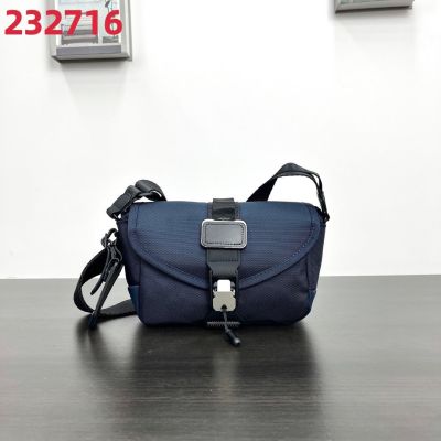 America のTUMIの Ballistic nylon Alpha Bravo series mens shoulder bag casual commuting flip messenger bag 232716