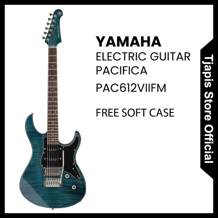 YAMAHA ELECTRIC GUITAR PACIFICA PAC612VIIFM IDB GENUINE SOFT CASE