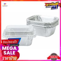 เอโร่ ถาดฟอยล์พร้อมฝา รุ่น 4330-P แพ็ค 10 ชิ้นaro Aluminium Foil Tray No.4330-P Pack 10 pcs