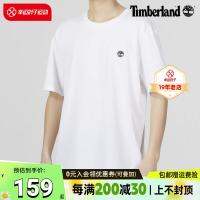 2023 New Fashion version Timberland Timberland short-sleeved mens 2023 spring new cotton sports half-sleeve white T-shirt A6DKU