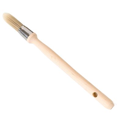 Trim Paint Tools, 0.6 Inch Wall Small Paint Brush, Repair, Edge Paint Tools, House Wall Edge Round Paint Brush