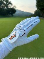 2023 Titleist！J.LINDEBERG HONMA Korean♙❏ ถุงมือกอล์ฟ RG วัสดุนาโน ถุงมือกันลื่น ซักได้ เสือน้อยชายและหญิง มือซ้ายข้างเดียว