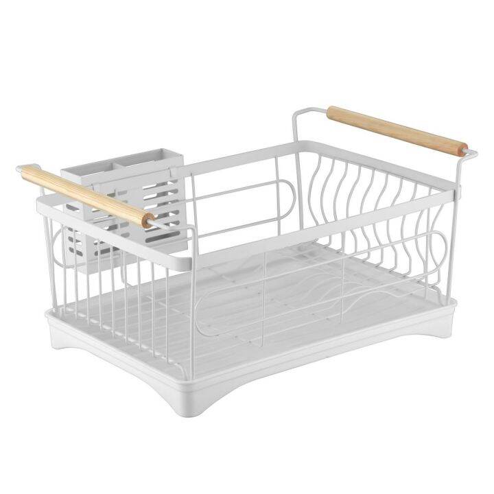 ส่งจากไทย-ชั้นวางจาน-dish-rack-ที่คว่ำจานชาม-มีรูระบายน้ำ-อเนกประสงค์-วัสดุคุณภาพดี-ประกอบได้ง่ายๆที่บ้าน-สินค้าพร้อมส่ง