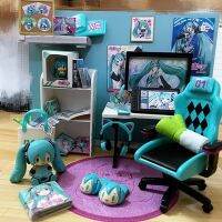 {“: 》อนิเมะ Hatsune Miku ใหม่ห้องเกมน่ารักแผนกกีฬาเฟอร์นิเจอร์ขนาดจิ๋วของขวัญของเล่นตกแต่ง1ชิ้นแบบสุ่มสไตล์