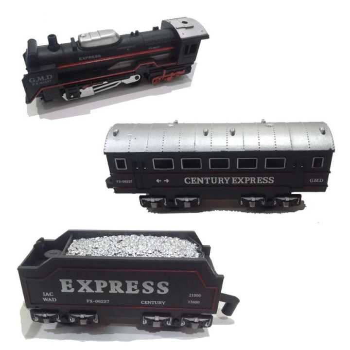 train-toys-ของเล่นรถไฟ-รถไฟโบราณ-รถไฟใส่ถ่าน-รถไฟพร้อมราง-รถไฟการ์ตูนหรรษา-รถไฟของเล่น-รถไฟ-มีไฟ-จำนวน-19ชิ้น-มีเก็บเงินปลายทาง-69okshop