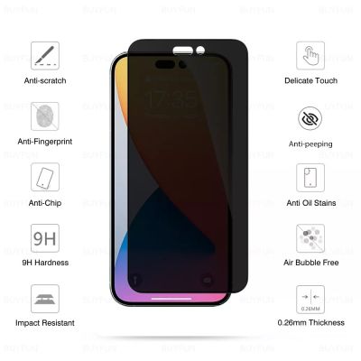 Anti-spy Glass for IPhone 13 12 Pro Max Mini XS MAX 8 7 Plus Full Cover Privacy Screen Protector for IPhone 11 PRO MAX X XR 14
