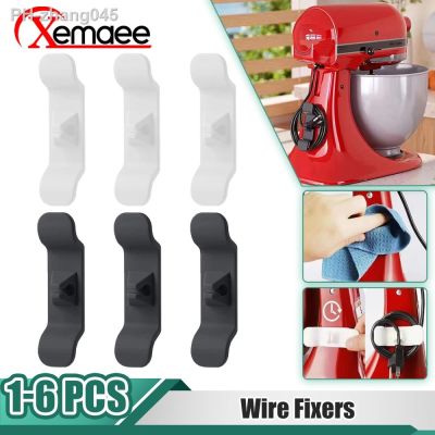 1/3/6PCS Cable Organizer Winder Cable Clips Table Cable Management Adjustable Cord Holder Cable Manager Fixed Clamp Wire Winder