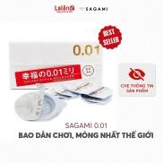 Bao cao su Sagami 001 siêu mỏng nhất thế giới