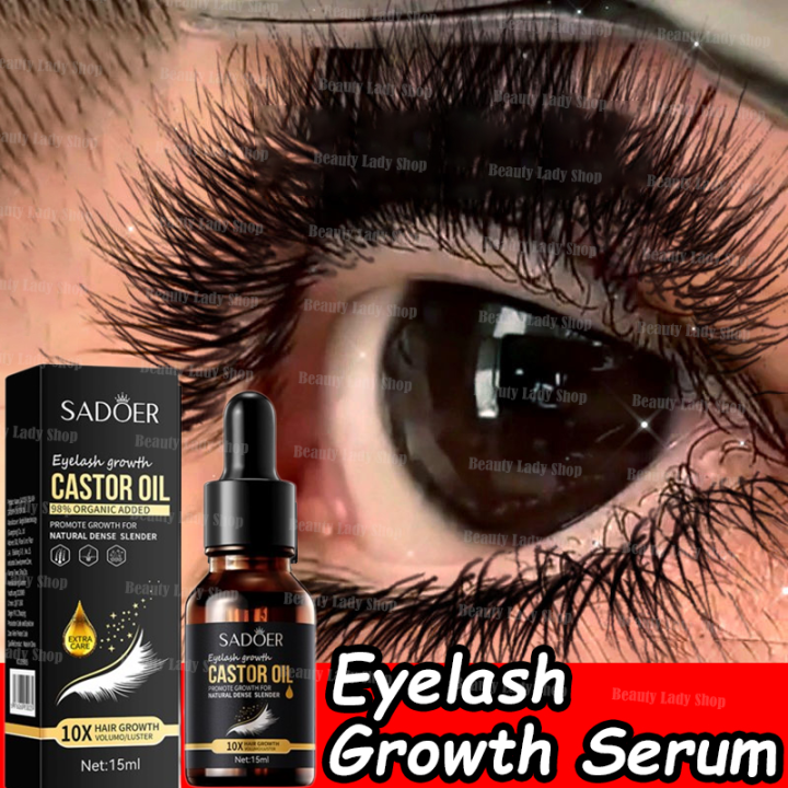 Original Castor Oil Eyelash and Eyebrow Growth Serum 15ML 7Day Eyelash