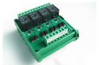 ◈❁ Octal 4 relay module module control board driver board microcontroller 5V 12V 24V PLC