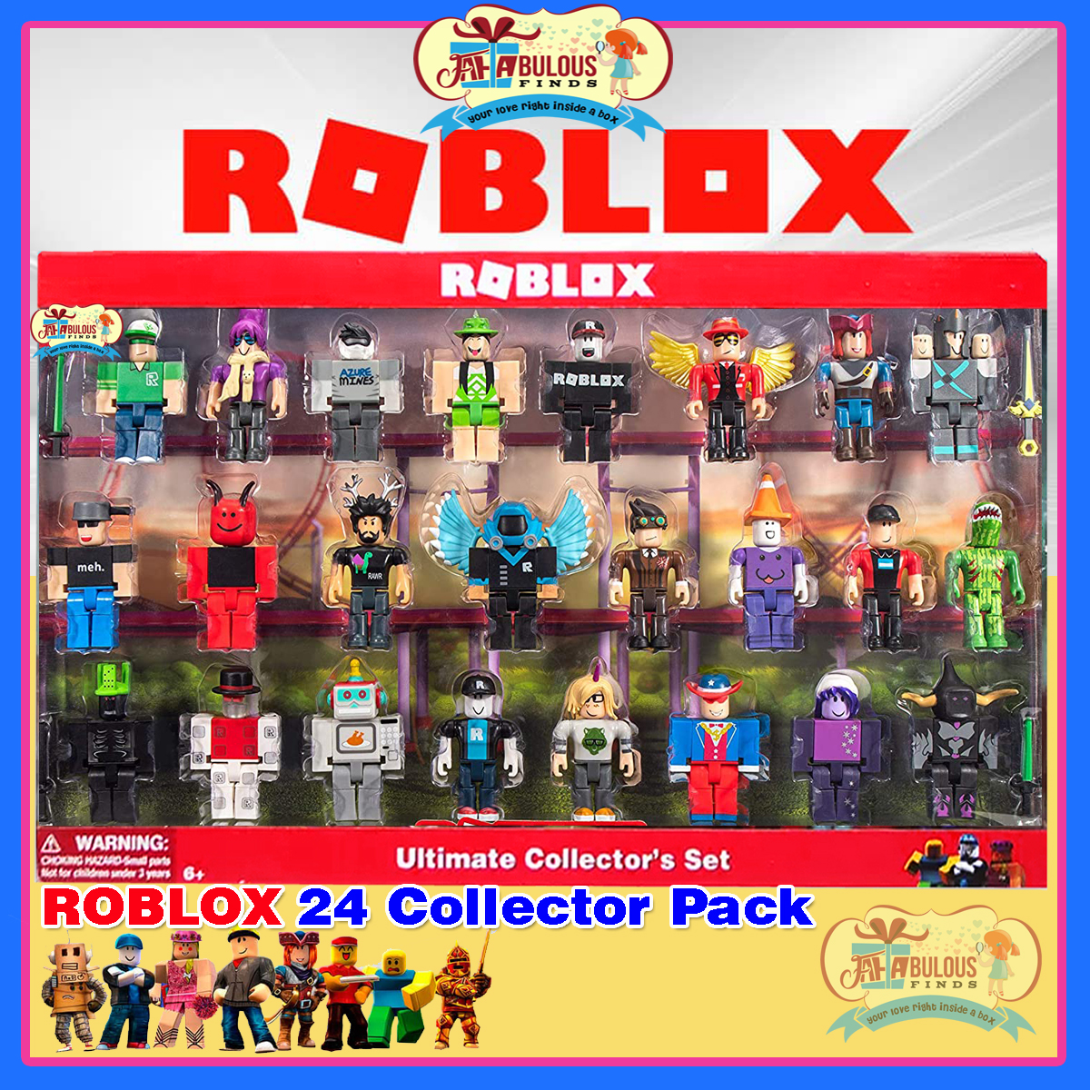 Roblox Ultimate COLLECTOR'S Set Action Figure 24-Pack 